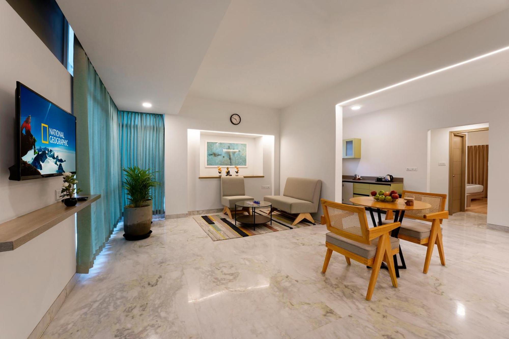Nest By Rivido Apart Hotel, Bannerghatta Road Bangalore Exterior foto